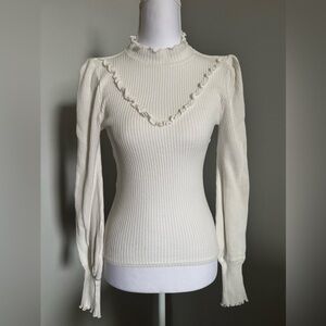 Women's White/cream top - Brand free people